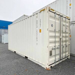 20-Fuß-HC-Seecontainer (1. Reise) Weiß